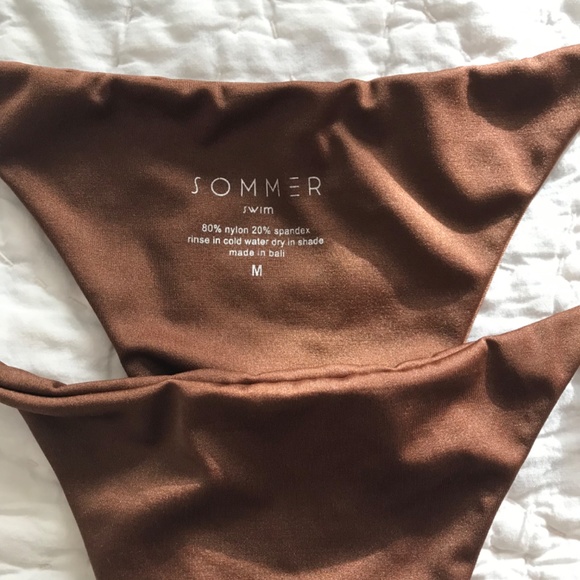 SOMMER SWIM bikini kaia top & milla bottom - rum - M - Picture 2 of 4